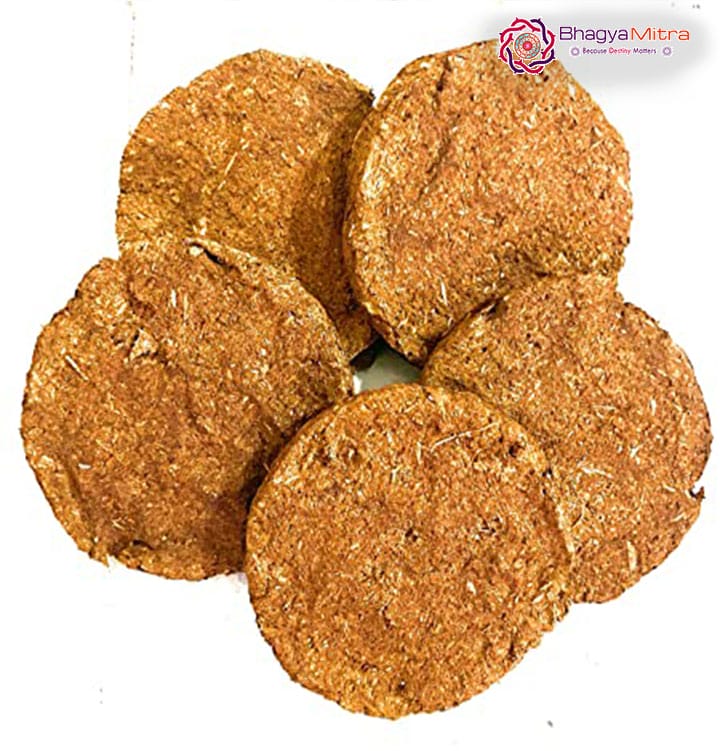 Buy Om Bhakti Cow Dung Cakes 5 Pcs Online At Best Price of Rs 16 - bigbasket